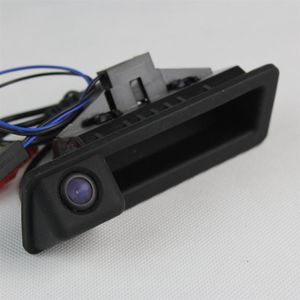 BMW 3 E90 E91 E92 E93 320I 335IカーリアビューカメラバックアップパークカメラHD CCD RCA NTST PALトランクハンドルOEM295H