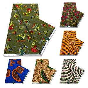 Fabric and Sewing est Fashion African Wax Fabric 100% Cotton Nigeria Ankara Wax Fabrics Block Prints Batik Dutch High Quality Sewing Cloth 230721