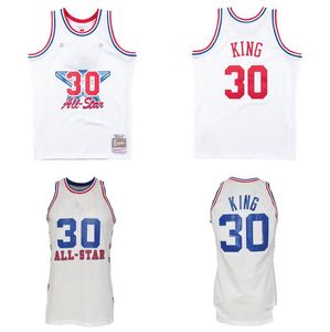 Custom Basketball Jersey Bernard King 1985 1991 All-Star Mitchell and Ness Men Women Youth S-6xl Jerseys