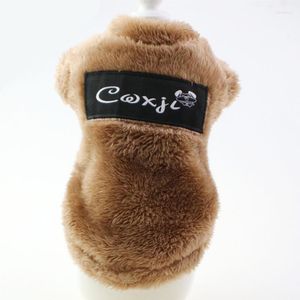 Dog Apparel Pet Clothes Autumn And Winter Small Dogs Clothing Teddy Bichon Boomerang Flannel Bodysuit Wholesale