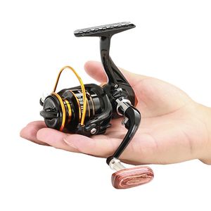 Accessori per la pesca Mini mulinello da pesca invernale in metallo piccolo mulinello rotante utilizzato per accessori da pesca ruote da pesca con zattera per attrezzi da acqua salata 230720