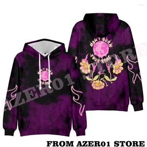 Men's Hoodies Flamingo FLIM FLAM DON'T BURN YOUR HOME Tie Dye Merch Winer Suit Sportswear Hooded HIP HOP Women/Men Long Sleeve Sweater