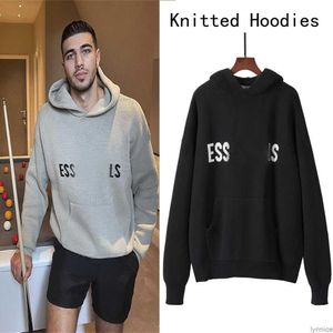 2023 Designer Men Women Essentialshirt Knitting Sweater Hoodies Winter Oversize Autumn Essentialclothing Hoodie Unisex Hooded Sweatshirt 0x6k