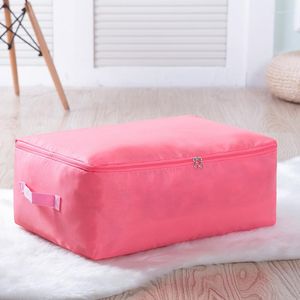 Storage Bags Large Capacity Folding Quilt Bag Waterproof Oxford Wardrobe Blanket Sweater Clothes Save Space Stored Organizer