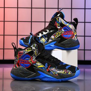 High Quality New Kids Basketball Shoes Non-Slip Girls Sneakers Boys Basketball Shoes School Youth Sneakers