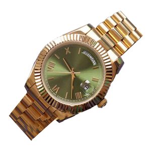 Męskie Women Watch AAA Designer Watches Automatyczne zegarek mechaniczny 36 mm 41 mm Pasek ze stali nierdzewnej Sapphire Glass Solding Blucle Randhle zegarek 8205 Montre Montre