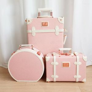 Suitcases Luggage Accessories Luggage Universal Wheel Suit Net Red Macaron Trolley l Male Female Students Password Box material air box Handbag Rolling gladiat