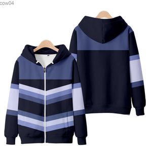 Aphmau Merch Hoodie Reißverschluss Flamme Lila und Rot 3D-Druck Jacke Mantel Damen und Herren Streetwear Kleidung Kaii Kinder Tops L230625