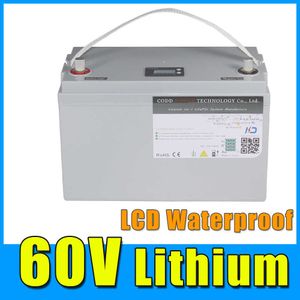 60V 20AH 40AH 2000W 3000W Electric motorcycle Scooter Lithium ion Battery LCD Waterproof