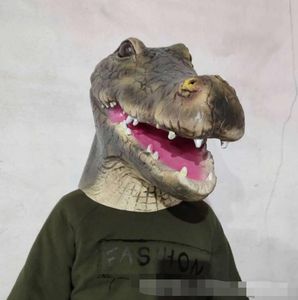 Jurassic World Dino Mask Cosplay Mask vuxna djurdräkt kvällsfest smink