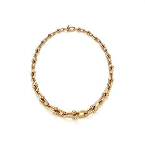 TIFF 11 Luxury Lradient Necklace U على شكل سلسلة أزياء شخصية للسيدات مجوهرات التصميم الفاخرة هدية هدية كاملة 272n