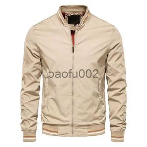 Jaquetas masculinas 2023 primavera outono venda imperdível roupas de moda sólidas slim fit outwears blusão casacos jaqueta aviador jaqueta de corrida de motocicleta j230724