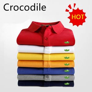 Hot summer popular embroidery pure Horse Polo Shirts man 100% cotton Men Short Sleeve polos Casual Man's Solid Pony men's clothing