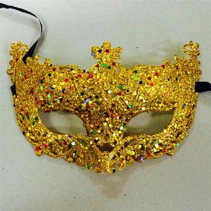 Fita Brilhante Glitter Cobertura para os Olhos Moda Cobertura para o Rosto Halloween Cosplay Máscaras para os Olhos Máscara Veneziana Festa Sexo Lady Mascar Masquerade