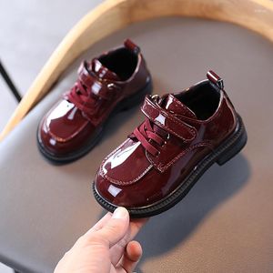 Scarpe Basse Principessa Per Bambine Scuola Vestito Vernice Bambini Festa Matrimonio Bambino Nero 2 3 4 5 6 7 8 9 10 11 12 Anni