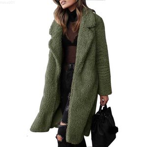 Kadınlar Kürk Faux Fur 2023 Sonbahar Kış Kış Sivil Kürk Matarları Kadınlar Sıcak Oyuncak Coat Bayanlar Kürk Teddy Ceket Kadın Uzun Ceket Artı Boyutu Peluş Pul Pullama L230724