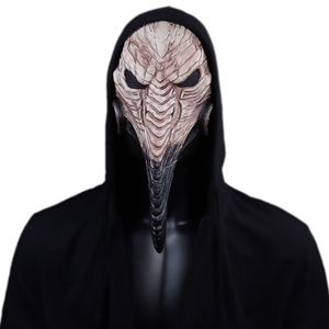 Steampunk Plague Doctor Mask Cosplay Nariz Comprido Pássaro Bico Máscaras de Látex Carnaval Masquerade Halloween Party Costume Props Novo