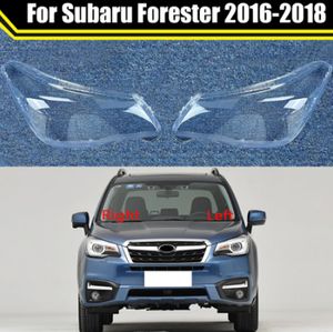 Auto Faro Anteriore Della Copertura Auto Faro Borsette Paralume Per Subaru Forester 2016-2018 Auto Lens Paralume In Vetro Caso