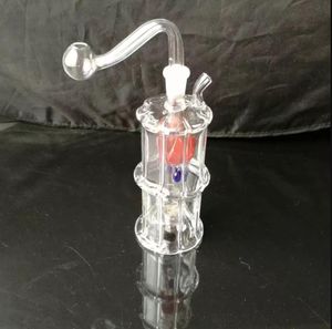 Glass Pipes Smoking blown hookah Manufacture Hand-blown bongs Striped hookah