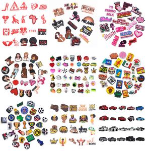 Shoe Parts Accessories Moredays Charms Black Lives Matter Decoration For Kids Boy Girls Women Party Favors Birthday Gifts Series Randomly