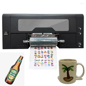 24inch DTF Dieart To Film AB Flim Transfer Adhesive Crystal Boxes Leather Sticker Wood UV Printer With Laminator