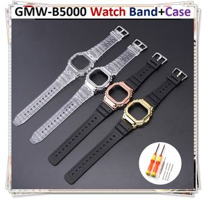 Посмотреть полосы Замените часы защитные корпусы Gmw-B5000 Brazlet Bracelet Accessories Watch Cover Watch 2 In1/Parath 230724