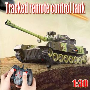 ElectricRC Car RC Battle Tank Military Tactical Vehicle Crosscountry War Remote Control Hobby Model Boy Toys Gift 230724