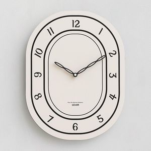 Wall Clocks Living Room Modern Watch Quartz Classic Background Clock Art Deco Aesthetic Battery Cute Funny Saat Home Design