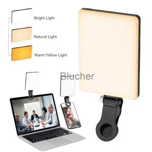 Selfie Lights LED mobile phone computer filling light adjustable portable LED light charging clip filling video light for on-site selfie meetings x0724