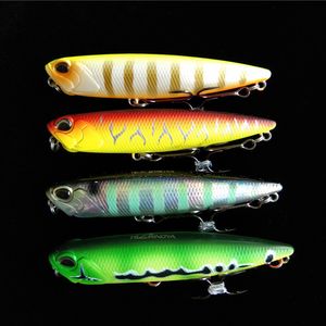 Baits Lures 4 Fishing Baits Topwater Floating Pencil DW59 85mm 10.5g Long Cast Art Bait Perch Bait Snake Head Bait 230720