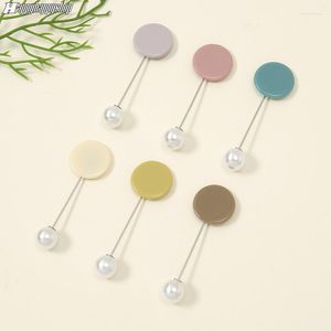 Brooches Muslim Women Fashion Jewelry Multicolor Fixed Safty Pins For Headscarf Hijab Ladies Accessories
