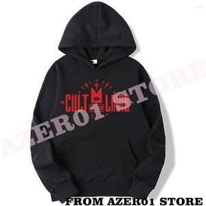 Erkek Hoodies Lamb Madch Kış Kült Men/Kadın Hooded Tatlı Sokak Giyim Övgü Oyunu Uzun Kollu