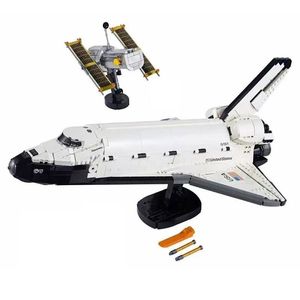 Action Toy Figures 63001 2354 Pcs Space Shuttle Model Building Blocks Bricks Agency Creative Toys Kids Gifts Compatible 10283 230724