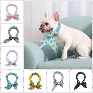 Collari per cani Sciarpa di raffreddamento regolabile Summer Cat Drop Temperature Cintura di ghiaccio Foulard per la prevenzione del colpo di calore