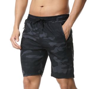 Men Gym Shorts 2021 New Camouflage Quick Dry Marathon Shorts Loose Fitness Casual Training Short Pant Male Workout Running Short