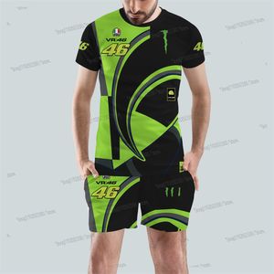 Männer Trainingsanzüge 2023 Sommer Reines T-shirt Übergroße Kurze Doctor 3D Gedruckt Radfahren sSeeved Größe T-shirt Set 230724