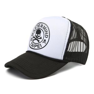 Top kapaklar moda baskılı örgü kapağı yaz kadın erkek beyzbol siyah kamyoncu köpekbalığı net snapback şapka damla dağıtım aksesuarları şapkalar scarv dh2ec