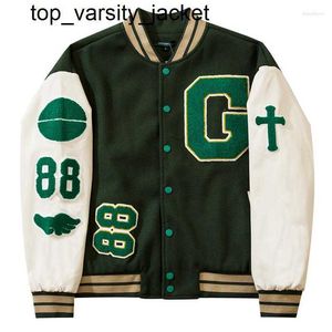 2023 Erkek Ceketleri Embroideryjacket College Harajuku Moda Marka Beyzbol Katları Unisexvintage Letterman Varsity Erkekler Letterman Ceket