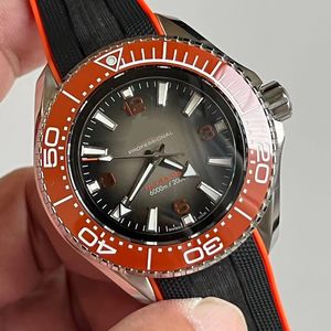 45.5MM big tough guy men watch diver swimming wristwatch sapphire crystal waterproof bracelet automatic movement Relojes de lujo lusso Orologio