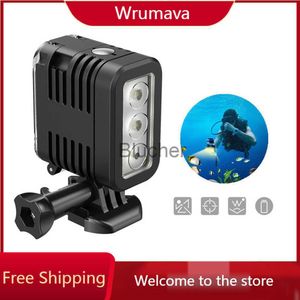 Selfie Lights 45 meter waterproof video light diving LED spotlight Gopro Go Pro 111097 underwater filling light action camera accessories x0724