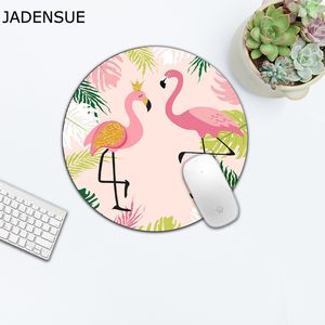 Kawaii Mouse Pad Gaming Mousepad for Office PC Laptop Notebook Śliczny flaming wzór gumowy komputer komputerowy Maty biurka biurka