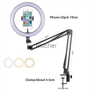 Selfie Lights Magische Gelenkarmhalterung mit Fülllicht für Smartphone, Camcorder, Action-Kamera, Gopro, Klemme, Wandhalterung, Tablet, Webcam, Studio x0724