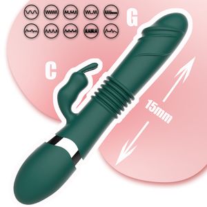 Vibratori Stimolare il vibratore per far vibrare il grande Dildo 10CM su e giù per il clitoride G spot clitoride 18adulto giocattolo del sesso prodotto del sesso 230724