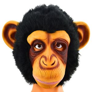 Хэллоуин маска Big Ear King Kong Gorilla Mask Monkey Ball Mask Latex Head Cover Speps реквизит