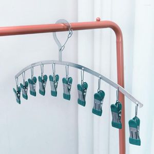 Hooks Hat Rack Metal Hangers Closet Hanging Clothes Outdoor Stainless Steel Socks Clip Pant Baby Space Saving Organizer