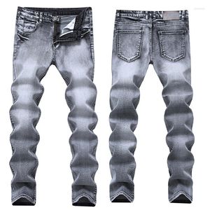 Men's Jeans Denim 2023 Spring And Summer Casual Fashio Straight N Brand Tooling Long Pants Large Size