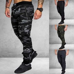 Mäns jeans 2021 Autumn Casual Classic Men Brand Fashion Camouflage Print Pocket Trousers Cool Joggers1 L230724
