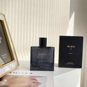 Bleu Perfume Incense Cologne 100ml Uomo Profumo Deodorante per uomo Luxury Man Spary Consegna veloce