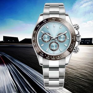 AAA Ruch WristWatches zegarki zegarki Automatyczne zegarki na nadgarstki dla mężczyzn 41 mm składane klamra Złota Wodoodporna analogowa maraton Sapphire Luminous Dhgate