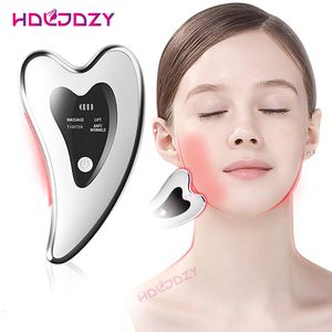 Face Massager Skin Scraping Massage Skincare Tools for Lifting Tighten Anti Wrinkle Double Chin Remove Neck Care Electric Face Massager 230720